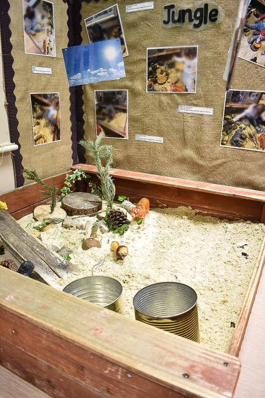 The Caterpillars play room